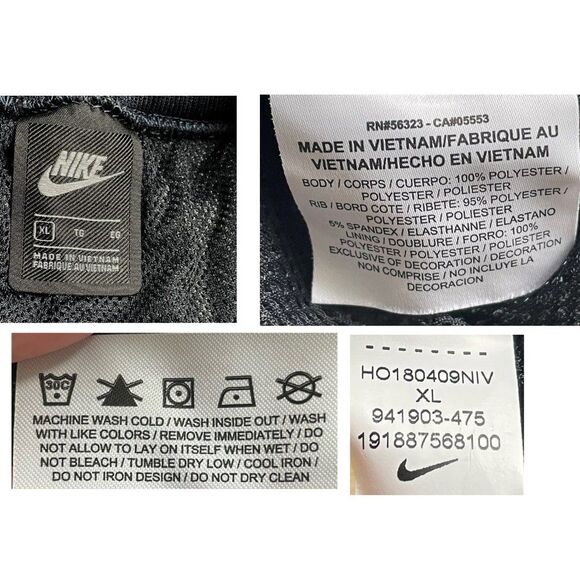 Nike Sportswear NEW XL Women's Jogger Sherpa Fleece Dark Navy NSW No Tags - Picture 6 of 6